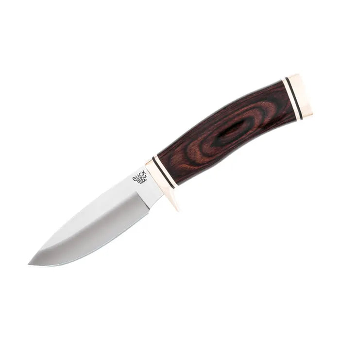 Buck Vanguard Knife D/P 192BR Wood Handle - - Mansfield Hunting & Fishing - Products to prepare for Corona Virus