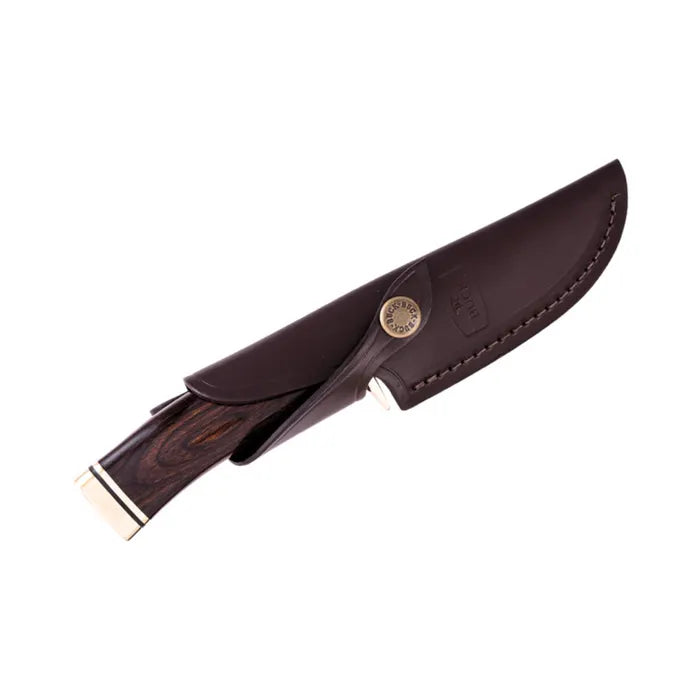 Buck Vanguard Knife D/P 192BR Wood Handle - - Mansfield Hunting & Fishing - Products to prepare for Corona Virus