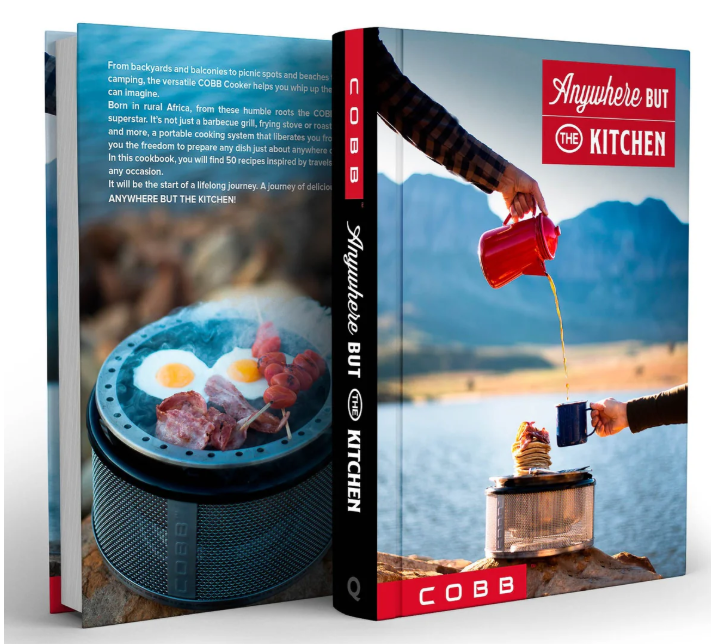 Cobb Anywhere But The Kitchen Cook Book - - Mansfield Hunting & Fishing - Products to prepare for Corona Virus
