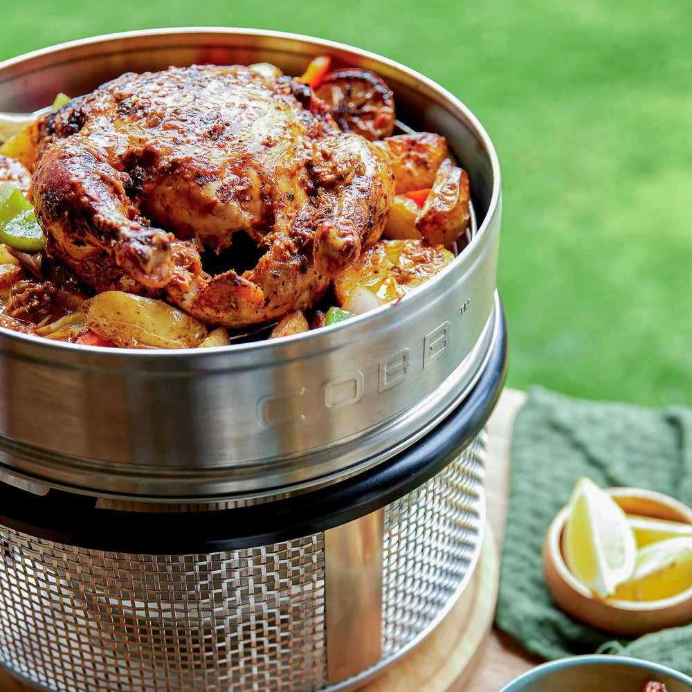 Cobb Dome Extension & Chicken Roasting Stand - - Mansfield Hunting & Fishing - Products to prepare for Corona Virus