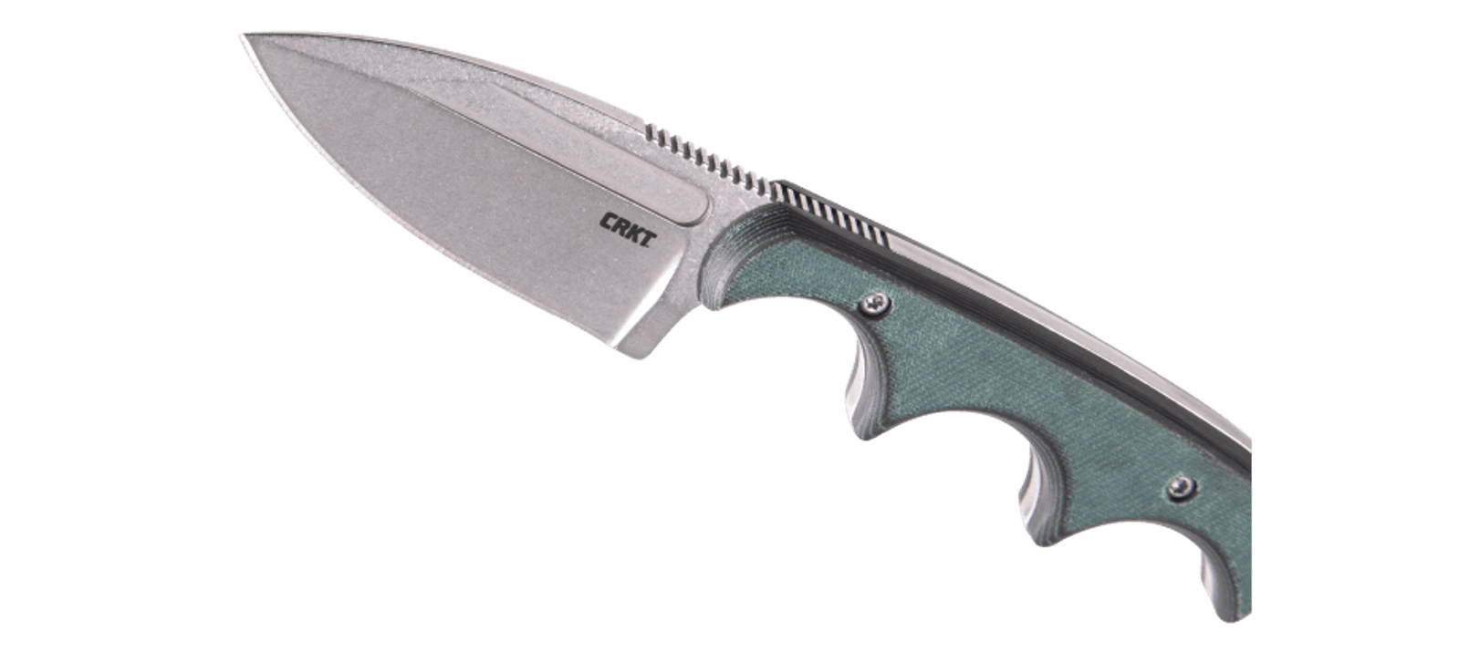 CRKT Minimalist Spear Point Green Knife - - Mansfield Hunting & Fishing - Products to prepare for Corona Virus