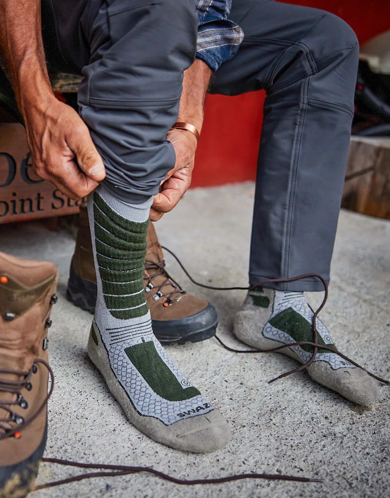 Swazi Ibex Sock - - Mansfield Hunting & Fishing - Products to prepare for Corona Virus