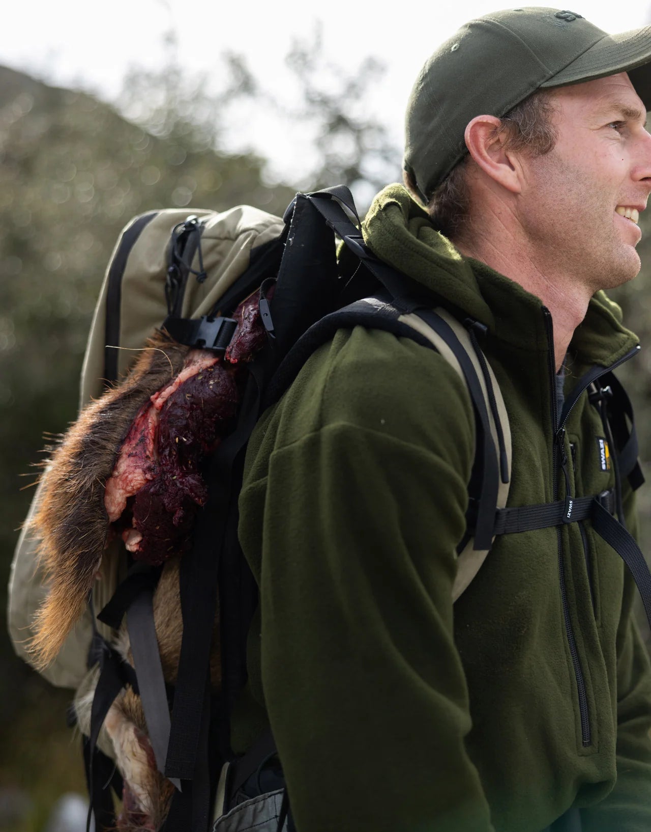 Swazi The Hood - Olive - - Mansfield Hunting & Fishing - Products to prepare for Corona Virus