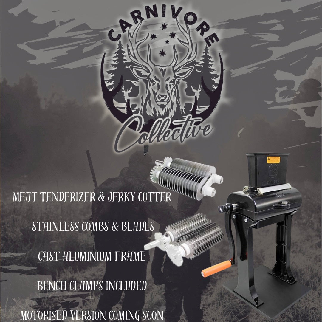 Carnivore Collective Manual Tenderizer And Jerky - - Mansfield Hunting & Fishing - Products to prepare for Corona Virus