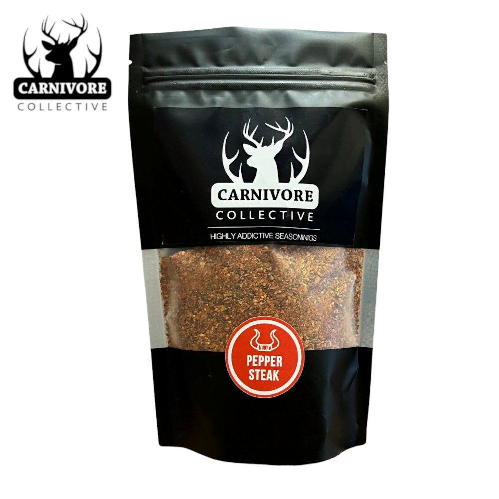 Carnivore Collective Rubs - PEPPER STEAK - Mansfield Hunting & Fishing - Products to prepare for Corona Virus