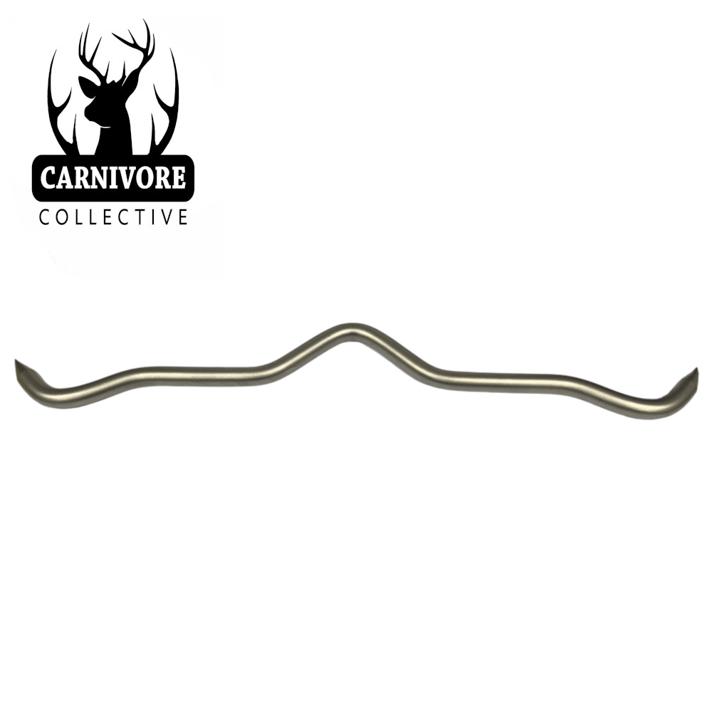 Carnivore Collective Stainless Gambrel Hook 45cm - - Mansfield Hunting & Fishing - Products to prepare for Corona Virus