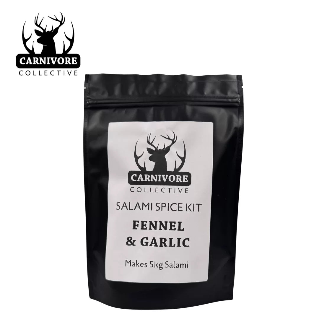 Carnivore Collective Fennel & Garlic Salami Spice 5kg - - Mansfield Hunting & Fishing - Products to prepare for Corona Virus