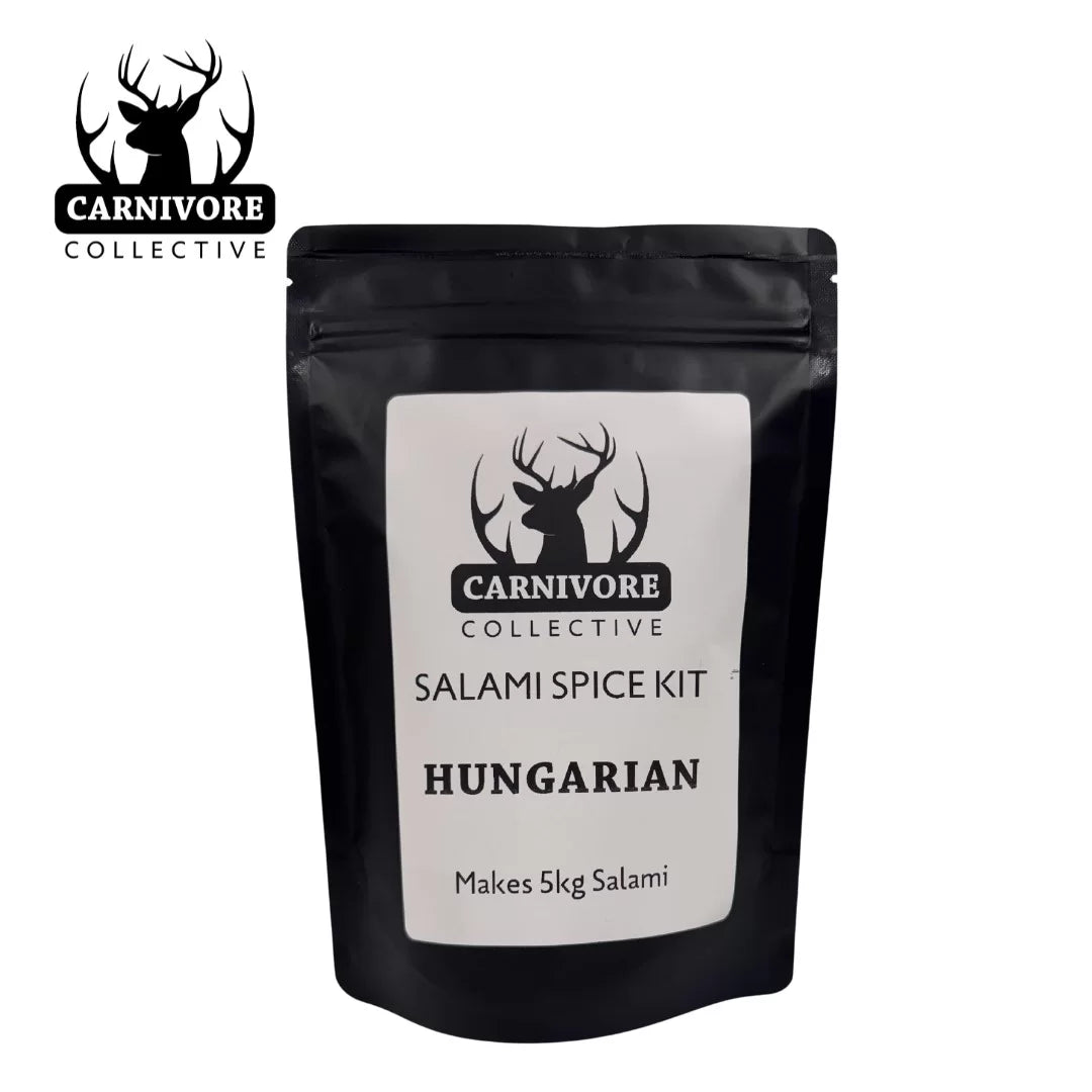 Carnivore Collective Hungarian Salami Mix 5kg batch - - Mansfield Hunting & Fishing - Products to prepare for Corona Virus