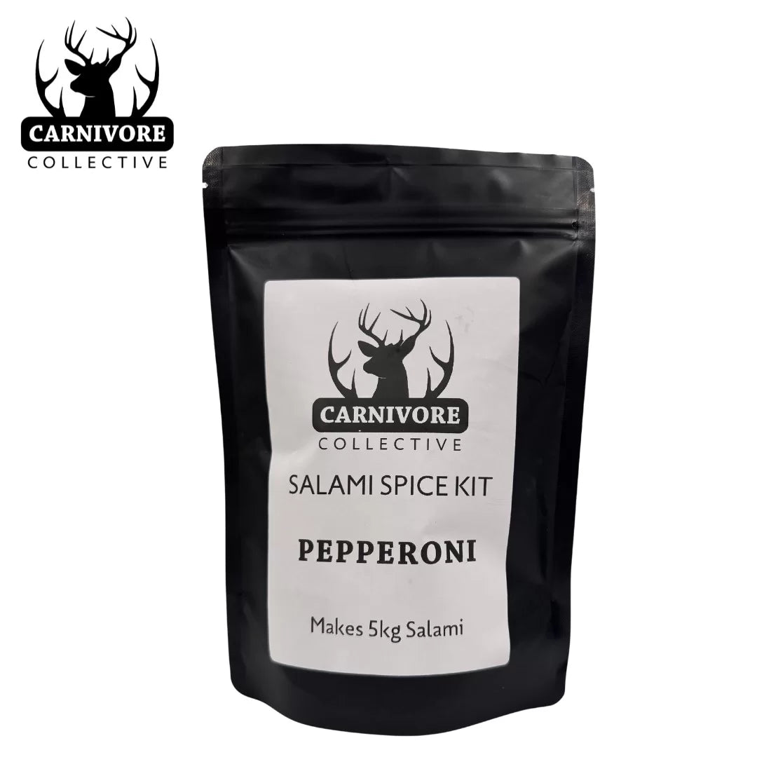 Carnivore Collective Pepperoni Salami kit 5kg - - Mansfield Hunting & Fishing - Products to prepare for Corona Virus