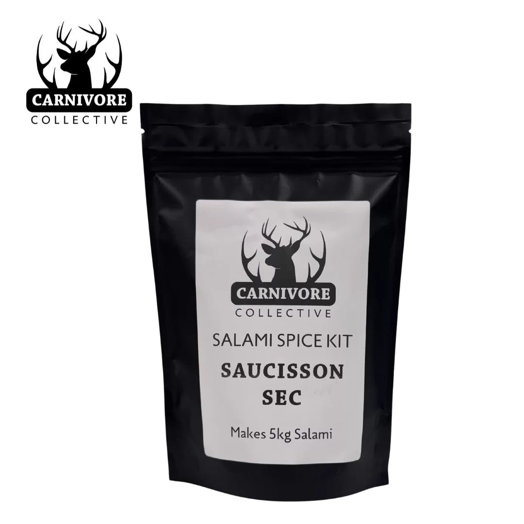 Carnivore Collective Saucisson Salami Mix 5kg batch - - Mansfield Hunting & Fishing - Products to prepare for Corona Virus