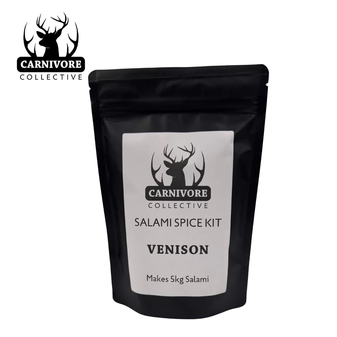 Carnivore Collective Venison Salami Mix 5kg batch - - Mansfield Hunting & Fishing - Products to prepare for Corona Virus