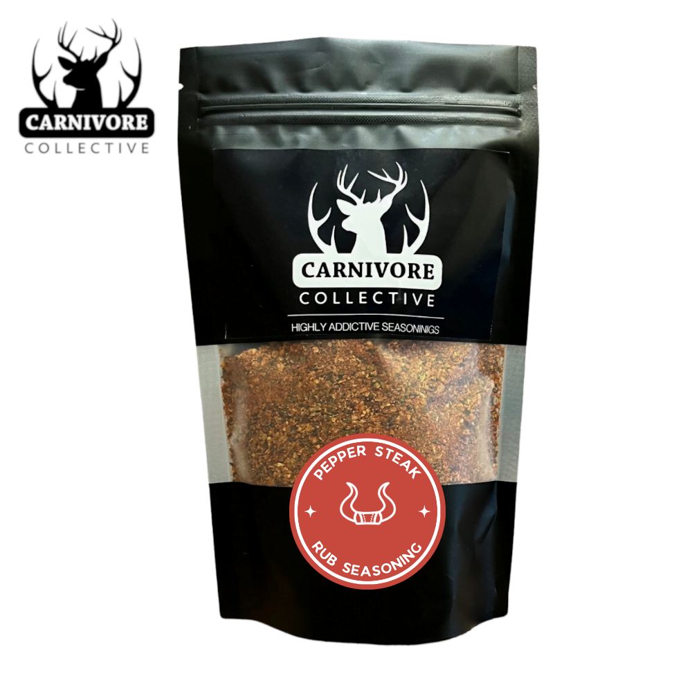 Carnivore Collective Rubs - PEPPER STEAK - Mansfield Hunting & Fishing - Products to prepare for Corona Virus