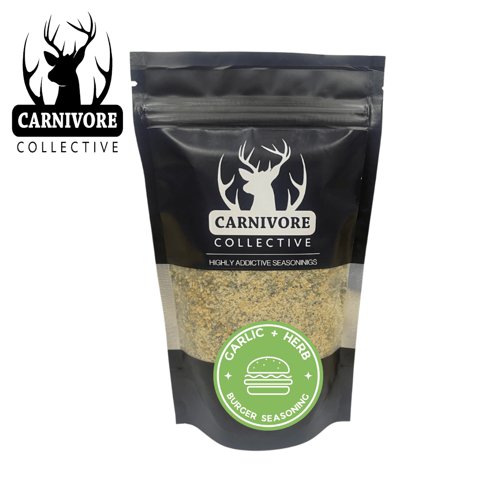 Carnivore Collective Burger Seasoning - GARLIC AND HERB - Mansfield Hunting & Fishing - Products to prepare for Corona Virus