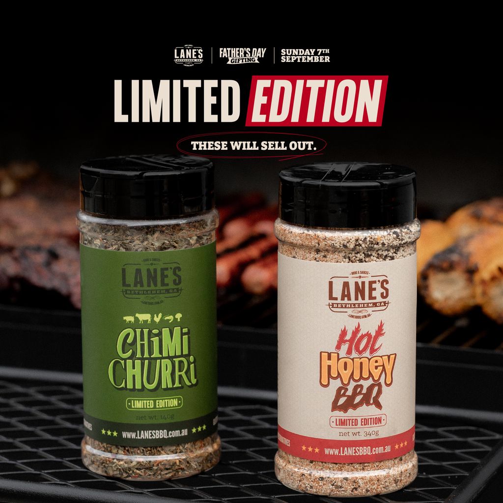 Lanes BBQ HOT Honey BBQ Rub - 340g Limited Edition - - Mansfield Hunting & Fishing - Products to prepare for Corona Virus