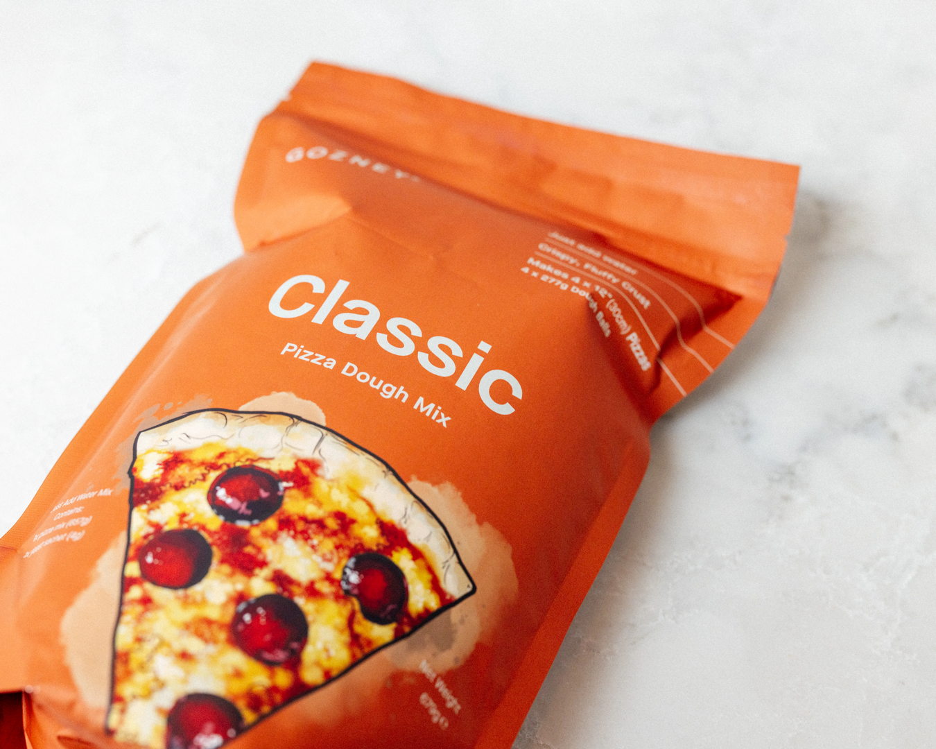 Gozney Classic Pizza Dough Mix - - Mansfield Hunting & Fishing - Products to prepare for Corona Virus