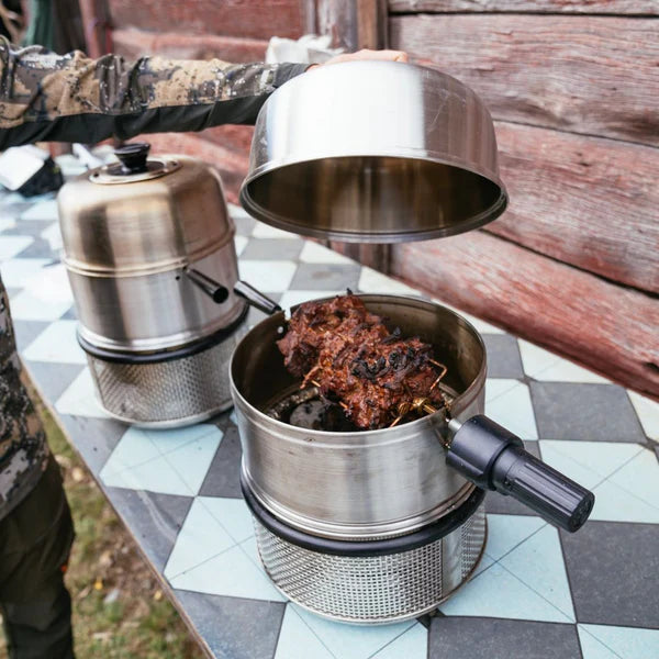 Cobb Rotisserie & Dome Extension - - Mansfield Hunting & Fishing - Products to prepare for Corona Virus