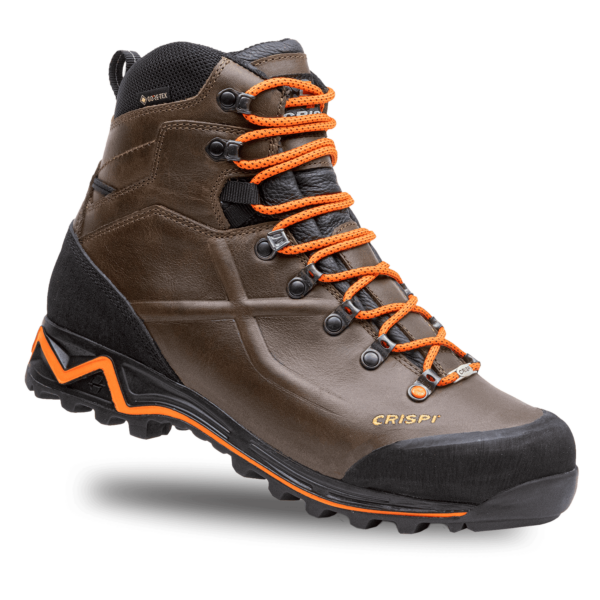 Crispi Valdres EVO Boot - Brown/Orange - - Mansfield Hunting & Fishing - Products to prepare for Corona Virus