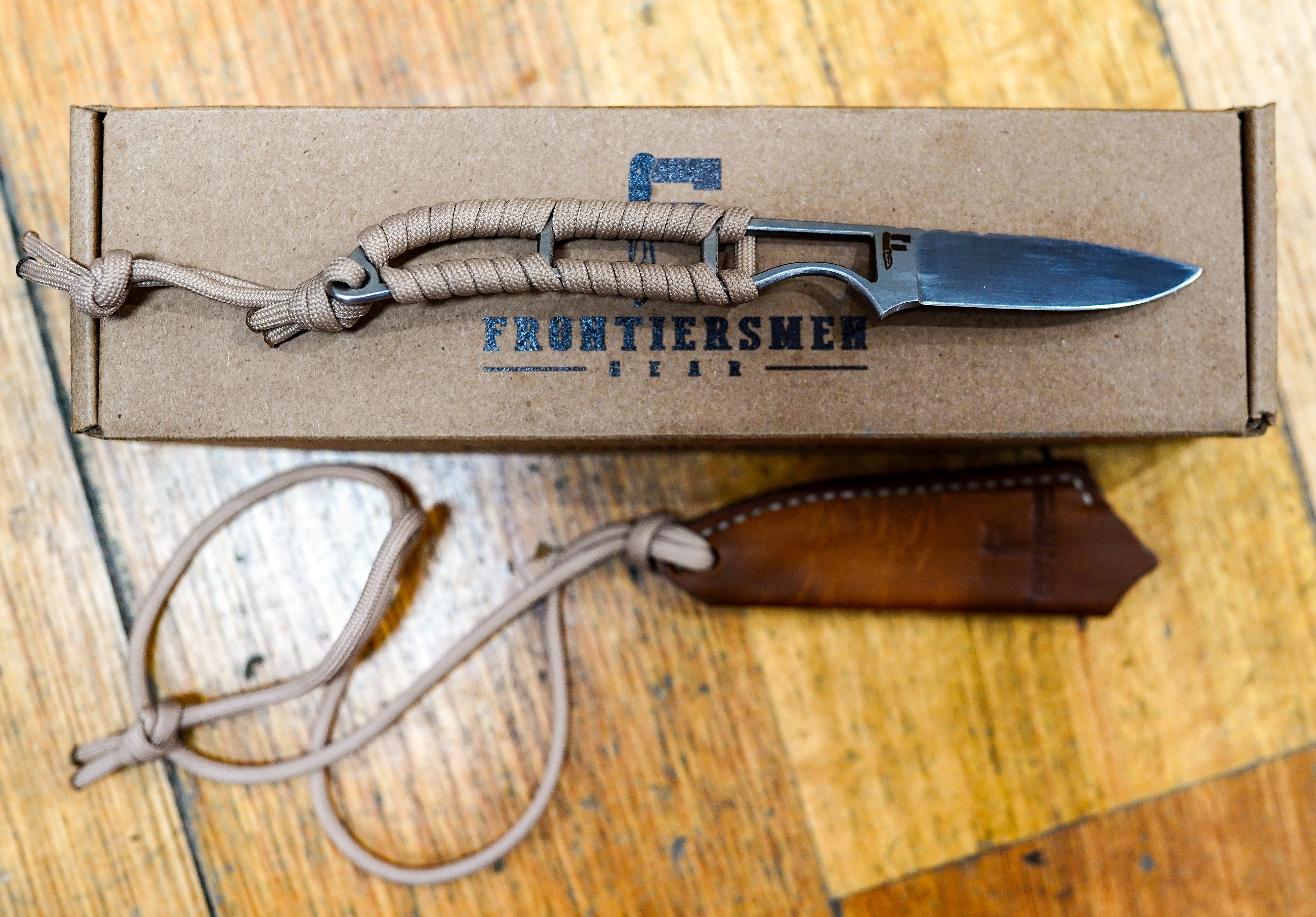 Frontiersmen Gear Mountain Series Lynx Knife - - Mansfield Hunting & Fishing - Products to prepare for Corona Virus