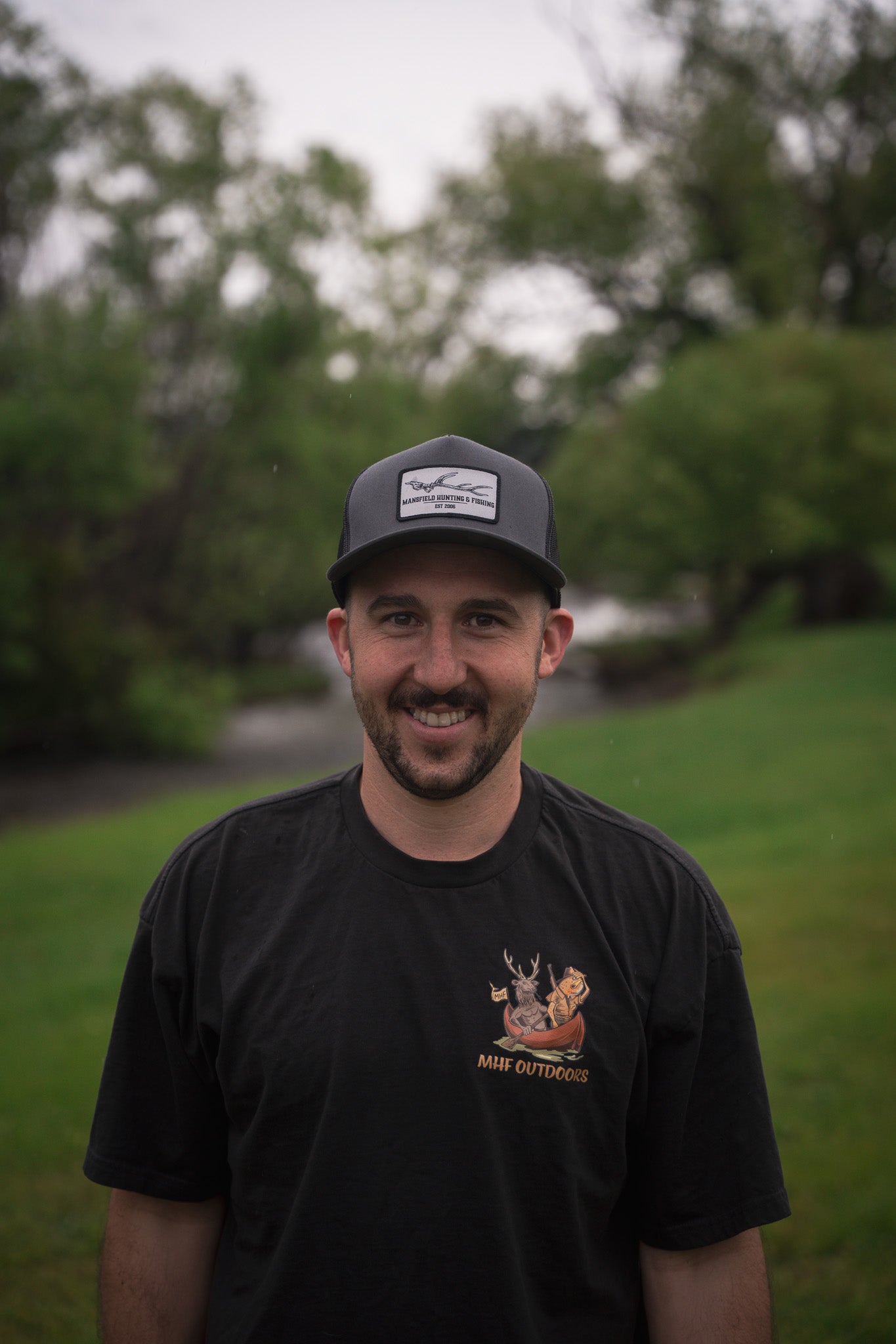 MHF Euro Classic Cap - Grey - - Mansfield Hunting & Fishing - Products to prepare for Corona Virus