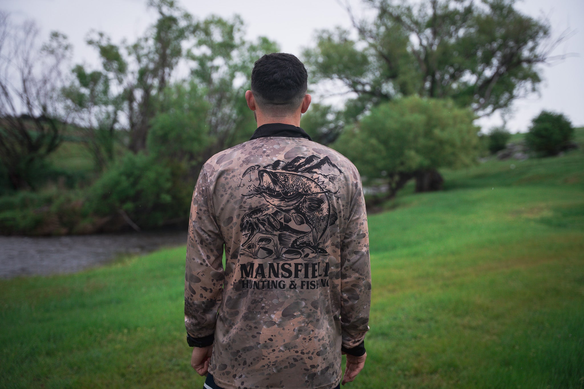 MHF Adults Cod Fishing Shirt UV 50+ - Tan - - Mansfield Hunting & Fishing - Products to prepare for Corona Virus