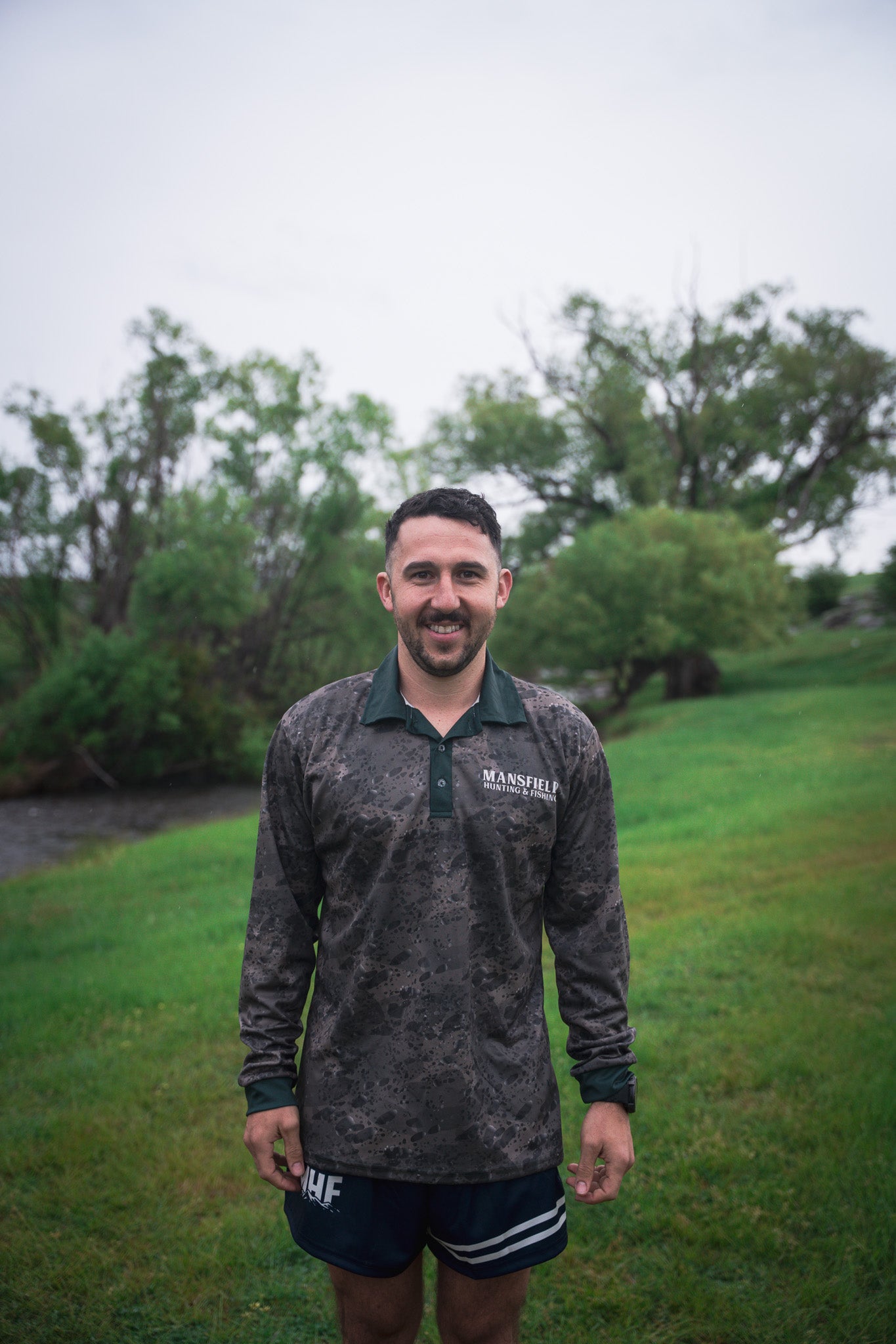 MHF Adults Cod Fishing Shirt UV 50+ - Green