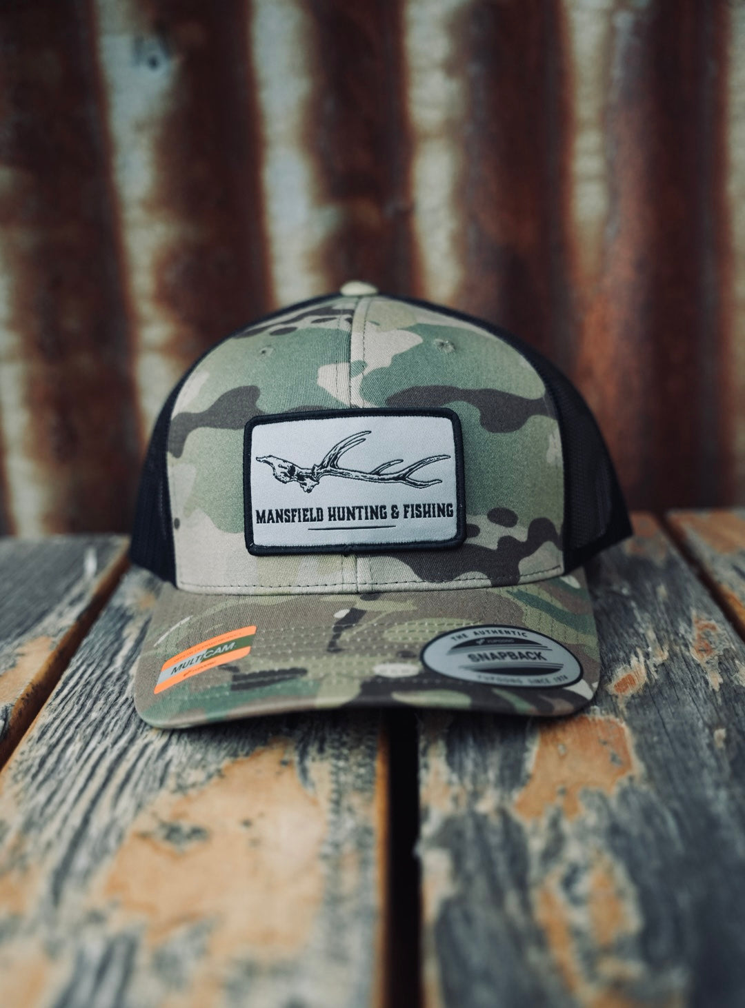 MHF Euro Skull Camo Cap - - Mansfield Hunting & Fishing - Products to prepare for Corona Virus