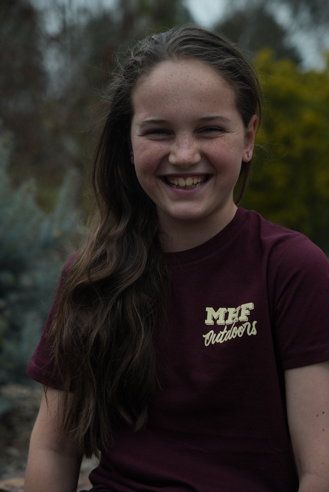 MHF Kids Wild Aussie Tee - Burgundy