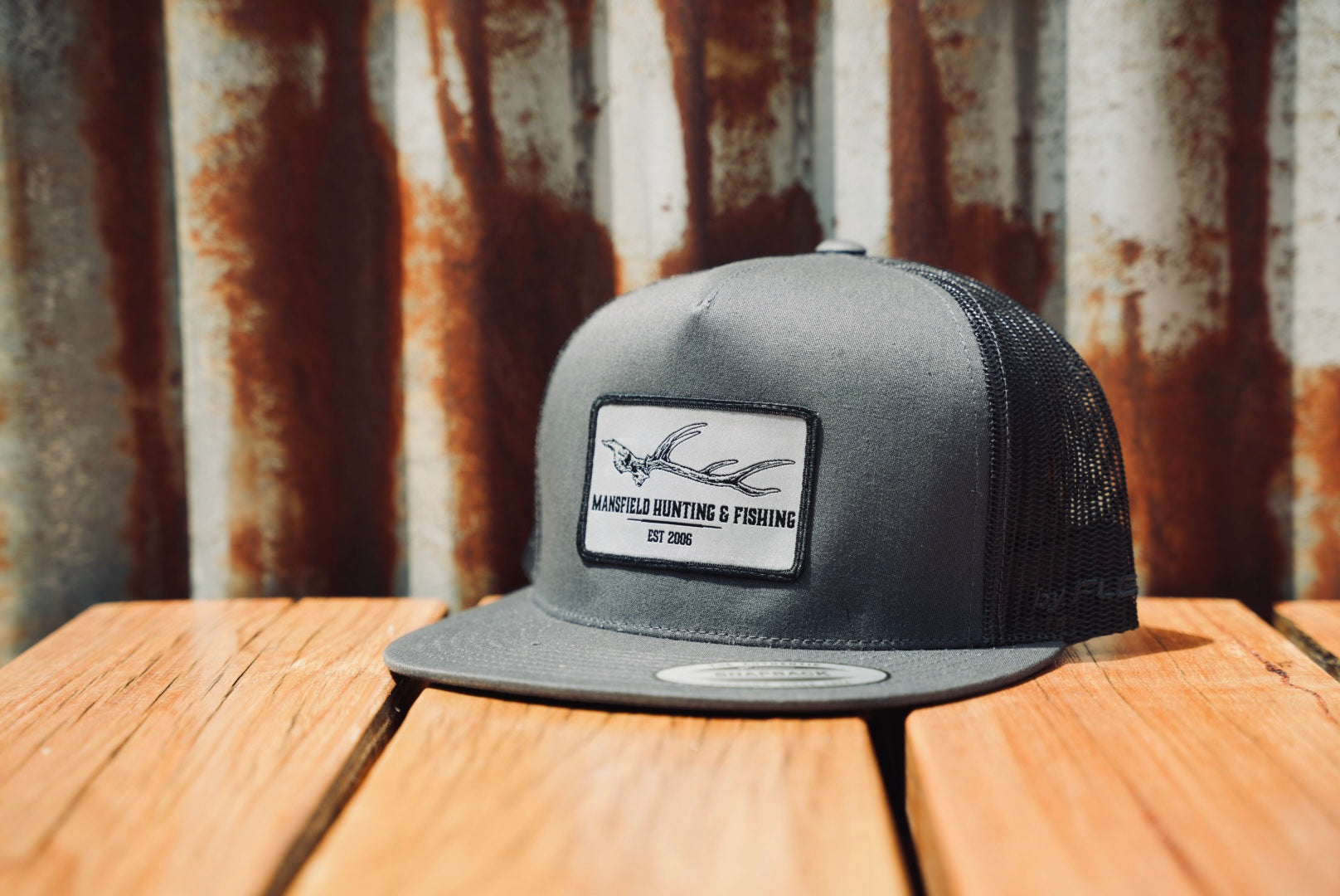 MHF Euro Classic Cap - Grey - - Mansfield Hunting & Fishing - Products to prepare for Corona Virus