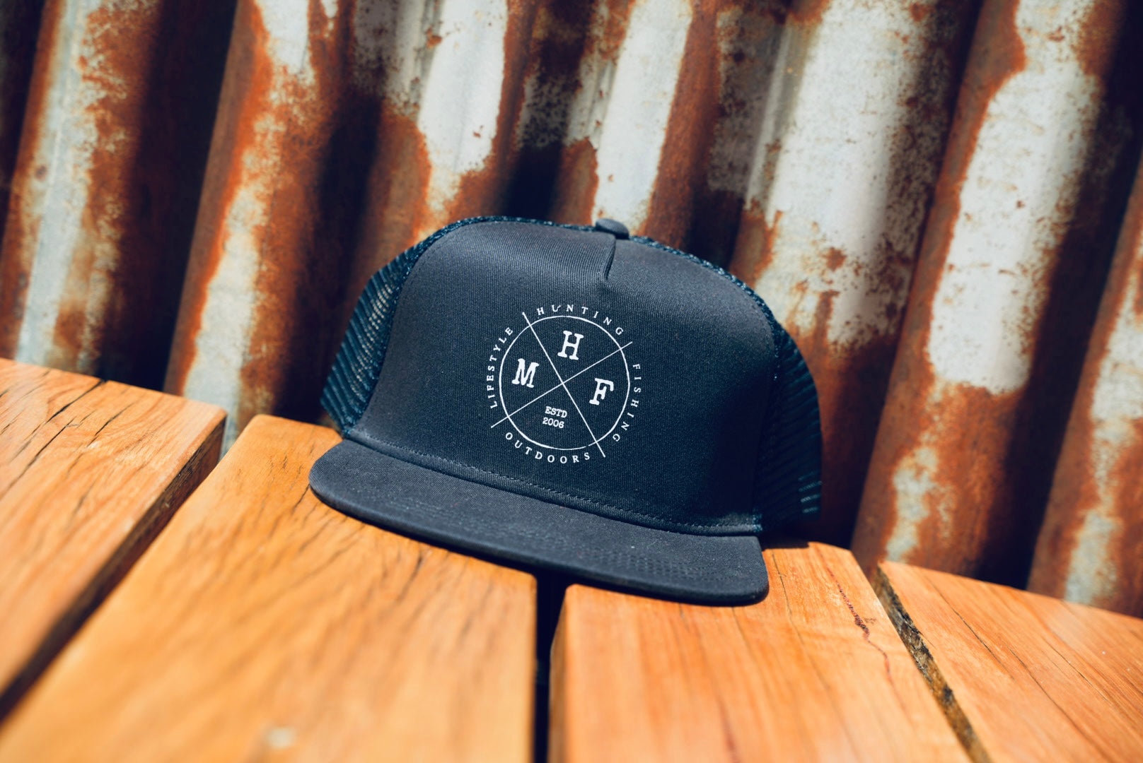 MHF Flat Cap Navy - NAVY - Mansfield Hunting & Fishing - Products to prepare for Corona Virus