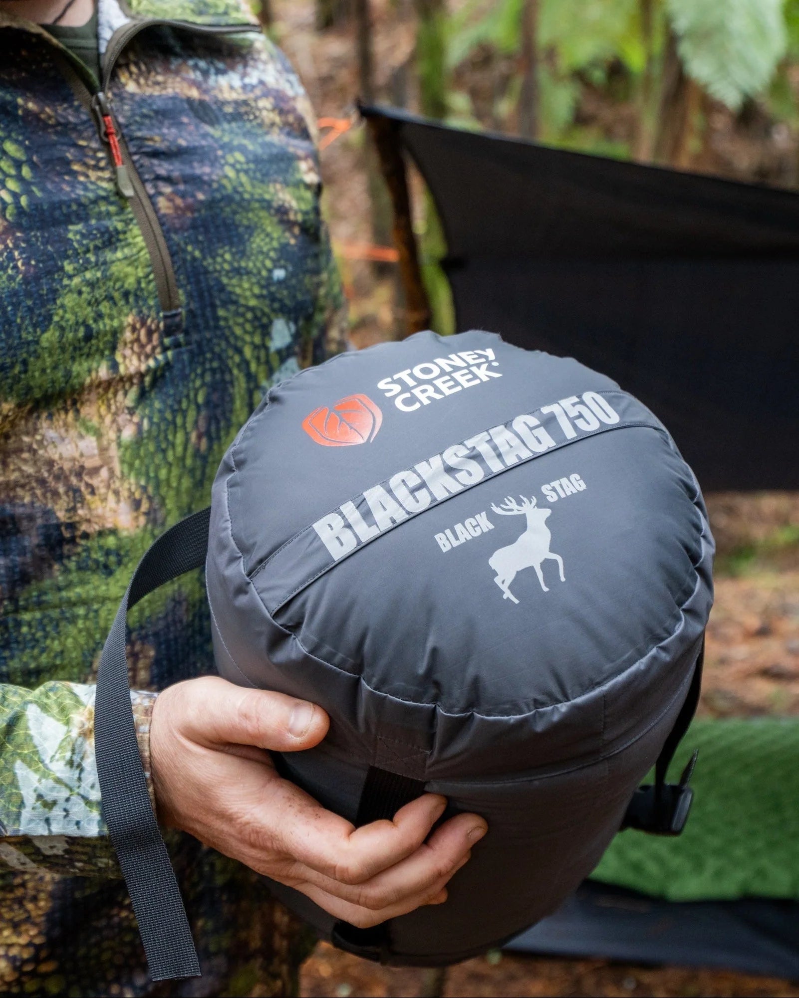Stoney Creek Black Stag Integrity 750 Sleeping Bag - - Mansfield Hunting & Fishing - Products to prepare for Corona Virus