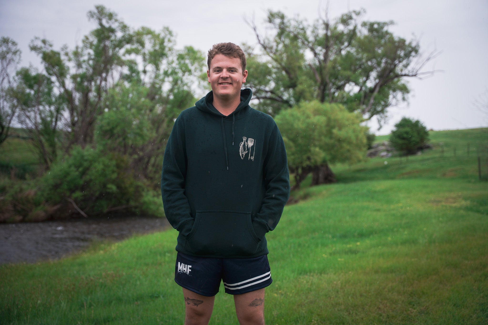 MHF Mountain Footy Shorts - Side Zip Pockets - - Mansfield Hunting & Fishing - Products to prepare for Corona Virus