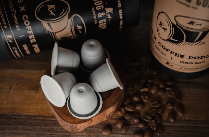 Dog & Gun Coffee Pods Dark Roast - 25 Packs - - Mansfield Hunting & Fishing - Products to prepare for Corona Virus
