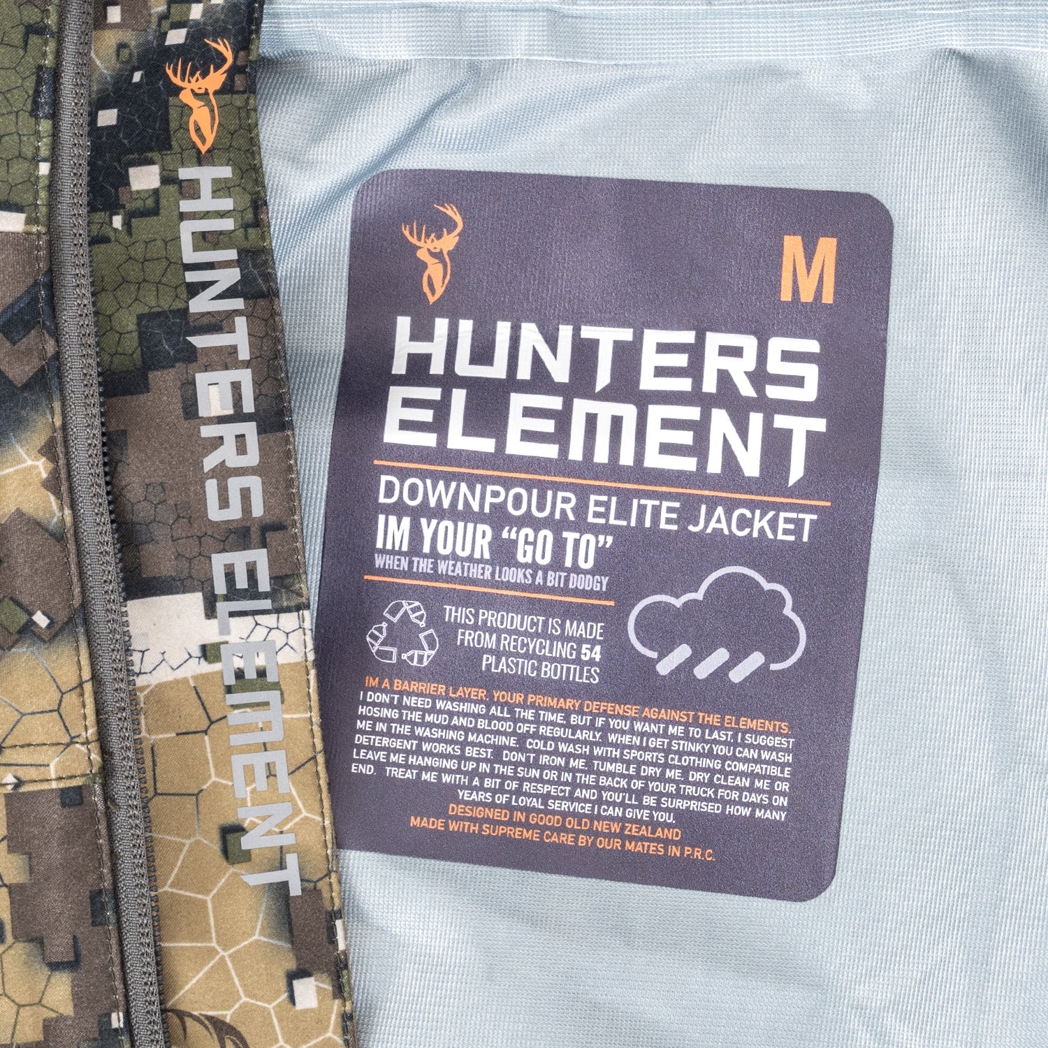 Hunters Element Downpour Elite Jacket - Desolve Veil - - Mansfield Hunting & Fishing - Products to prepare for Corona Virus