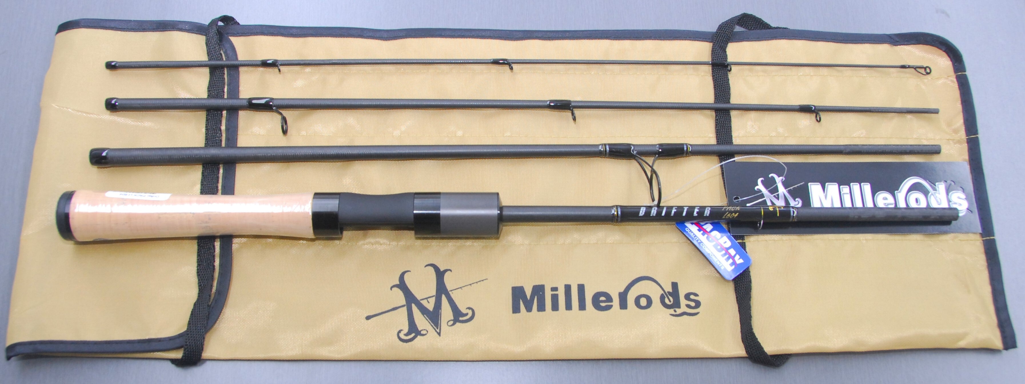 Miller Rods Drifter Pack L604 Spin Rod - - Mansfield Hunting & Fishing - Products to prepare for Corona Virus