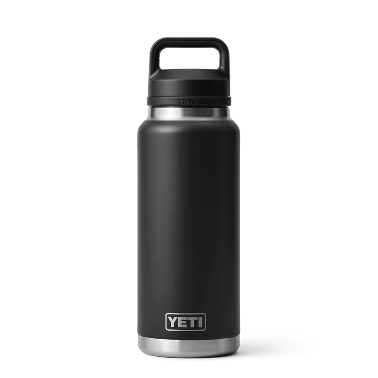 Yeti 36oz Bottle with Chug Cap - 36OZ / BLACK - Mansfield Hunting & Fishing - Products to prepare for Corona Virus