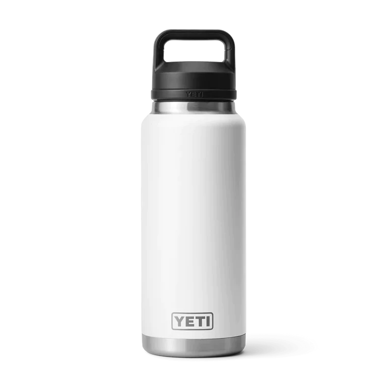 Yeti 36oz Bottle with Chug Cap - 36OZ / WHITE - Mansfield Hunting & Fishing - Products to prepare for Corona Virus