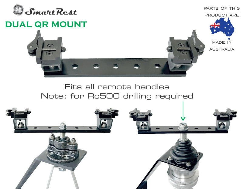 Smart Rest Dual QR Mount Plus 2 Pic Rails -  - Mansfield Hunting & Fishing - Products to prepare for Corona Virus
