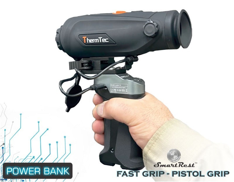 Smart Rest Fast Grip - Pistol Grip Powerbank