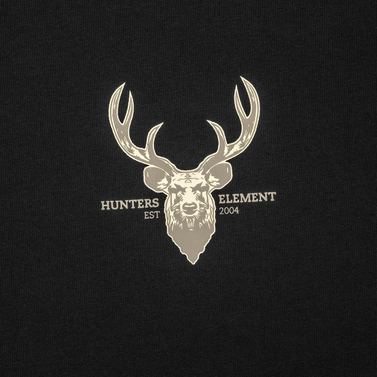 Hunters Element Tee Sambar - Black