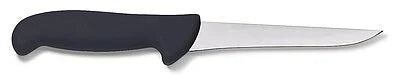 FDick Boning Knife 13cm Straight Blade Black Handle