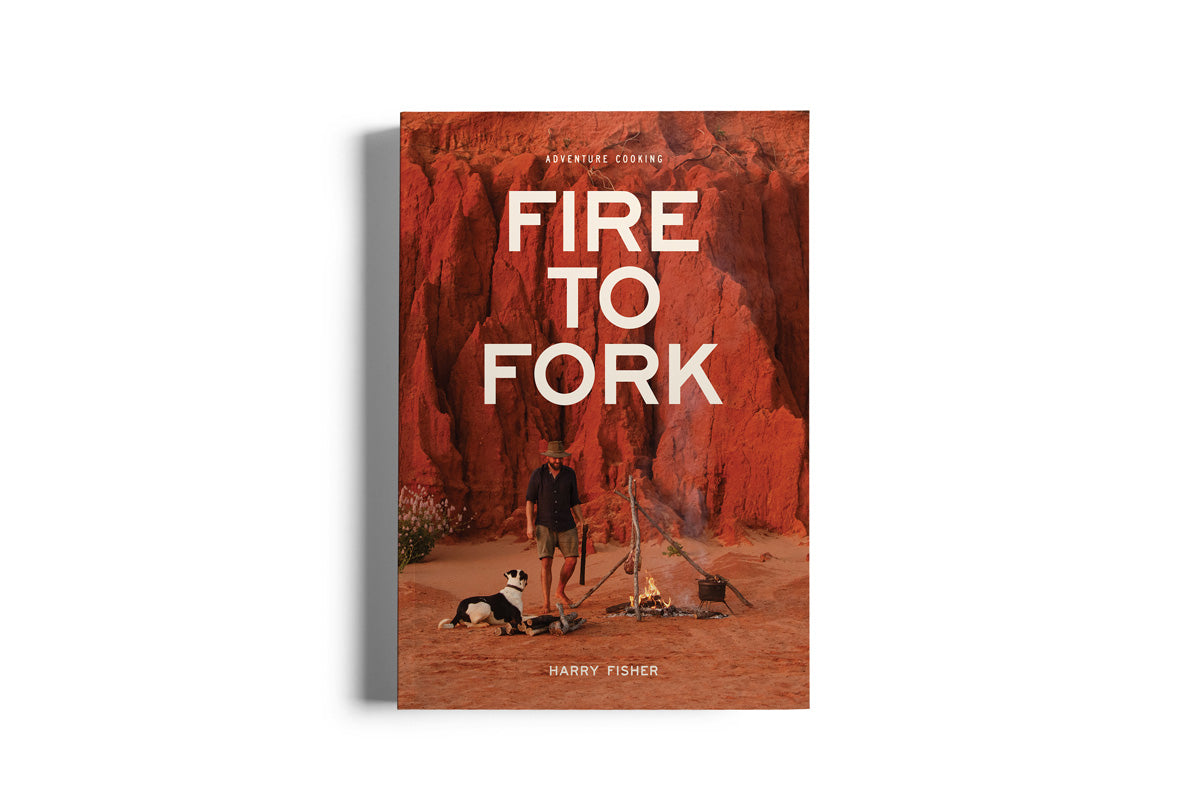 Fire To Fork Adventure Cooking Book - By Harry Fisher - - Mansfield Hunting & Fishing - Products to prepare for Corona Virus