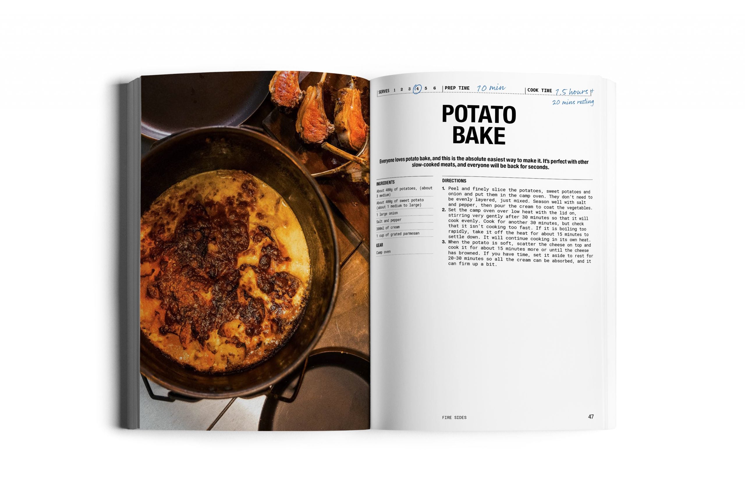 Fire II Fork – More Camp Cooking Book - Harry Fisher - - Mansfield Hunting & Fishing - Products to prepare for Corona Virus