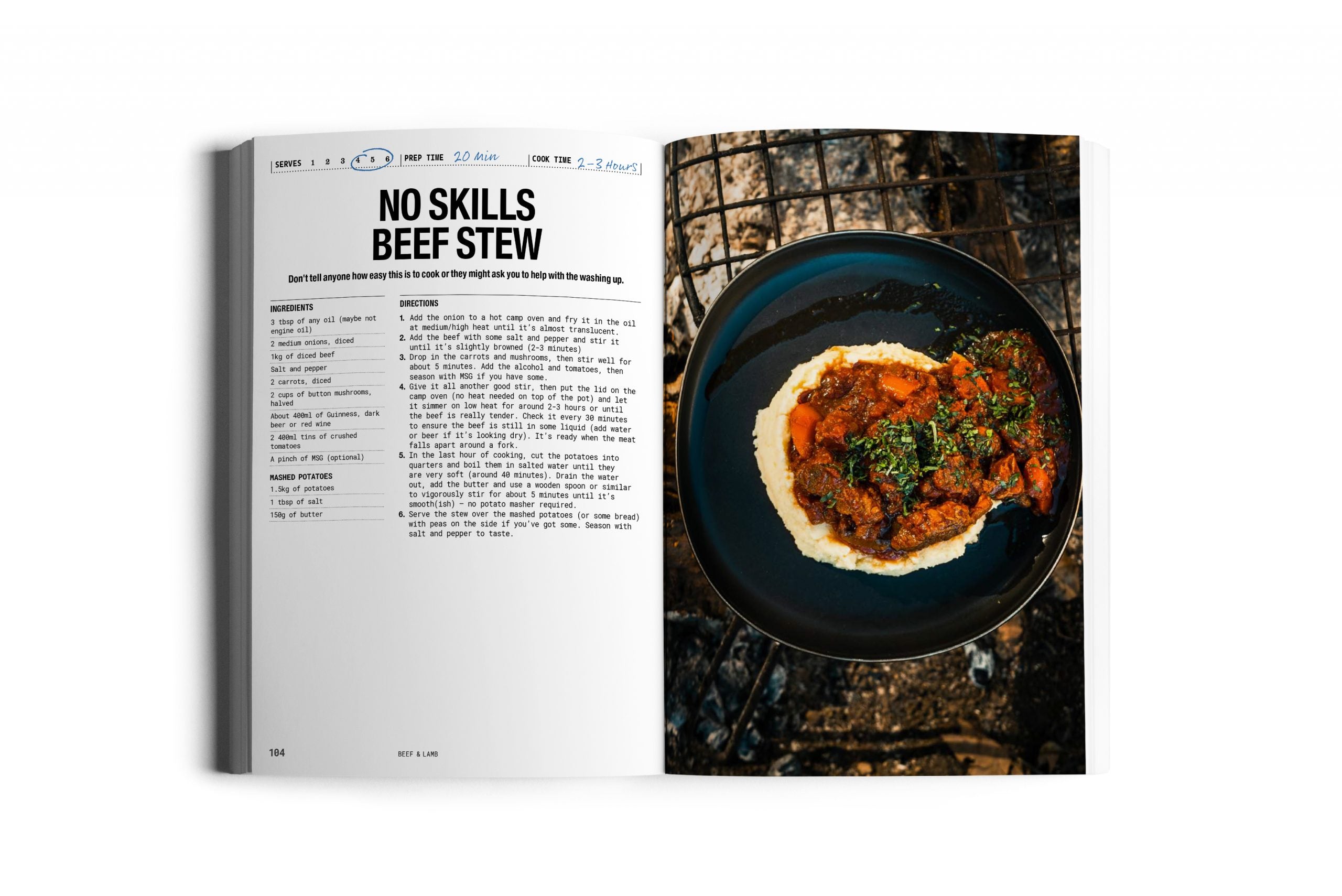 Fire II Fork – More Camp Cooking Book - Harry Fisher - - Mansfield Hunting & Fishing - Products to prepare for Corona Virus