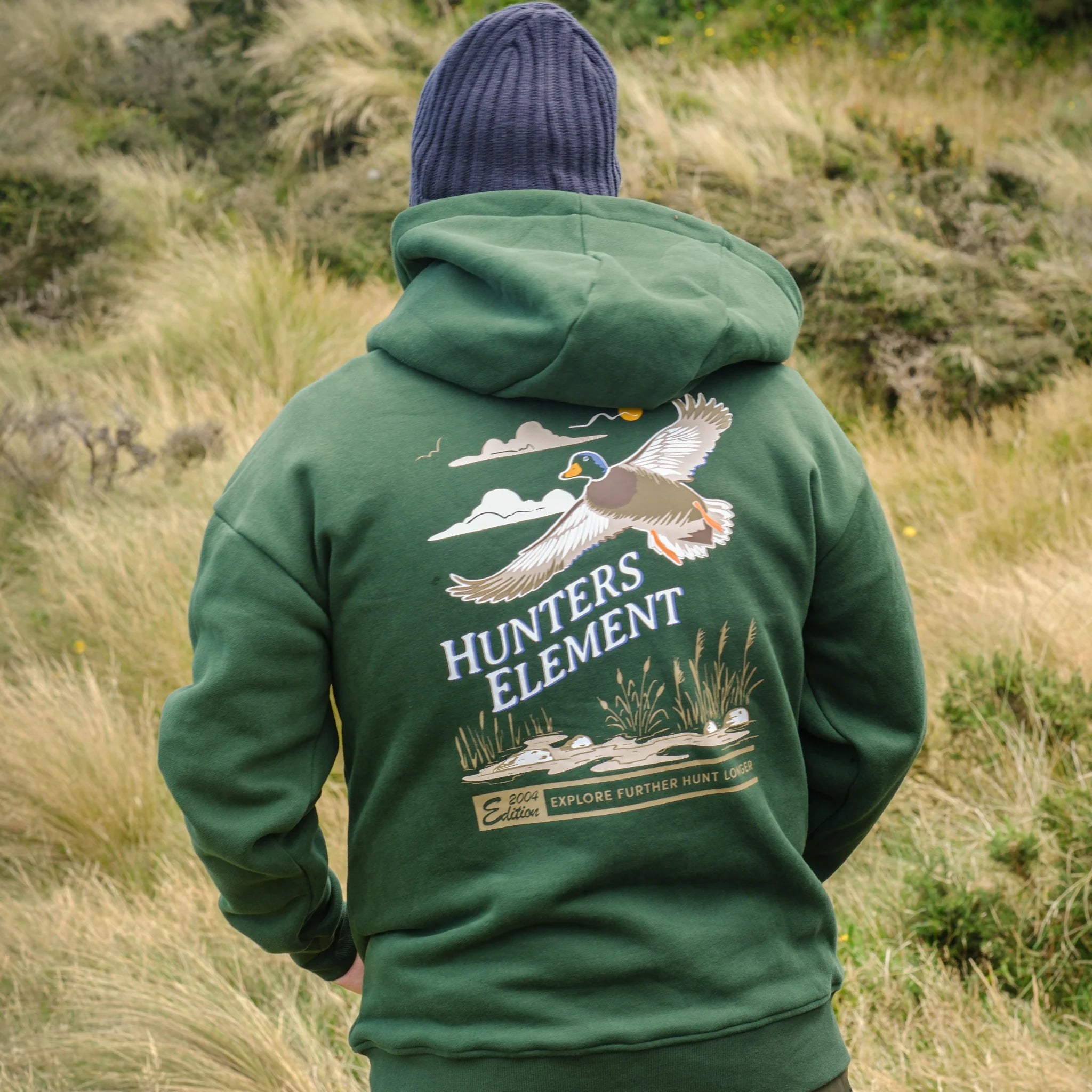 Hunters Element Flare Hoodie - Kelp - - Mansfield Hunting & Fishing - Products to prepare for Corona Virus