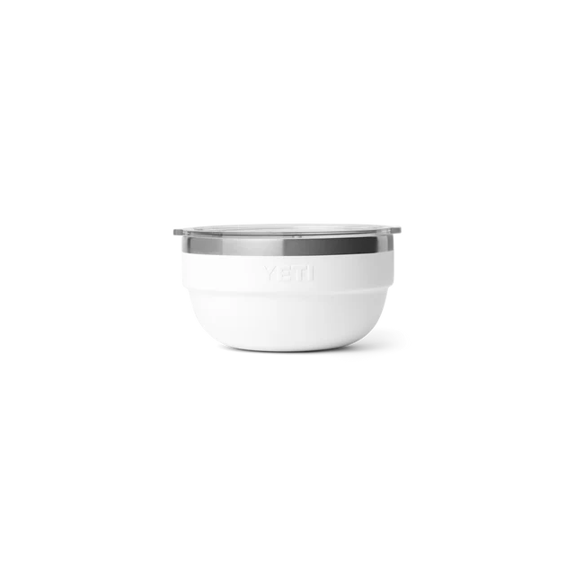 Yeti Rambler Insulated Bowls - Various Sizes - 1 QT / WHITE - Mansfield Hunting & Fishing - Products to prepare for Corona Virus