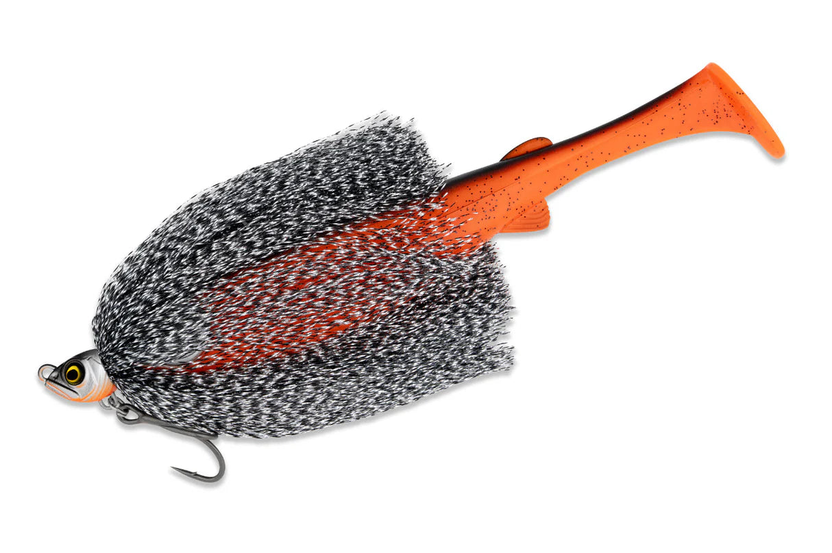 Spin Wright Fluffball Elite 220mm 1/2oz - PUMPKIN HEAD - Mansfield Hunting & Fishing - Products to prepare for Corona Virus
