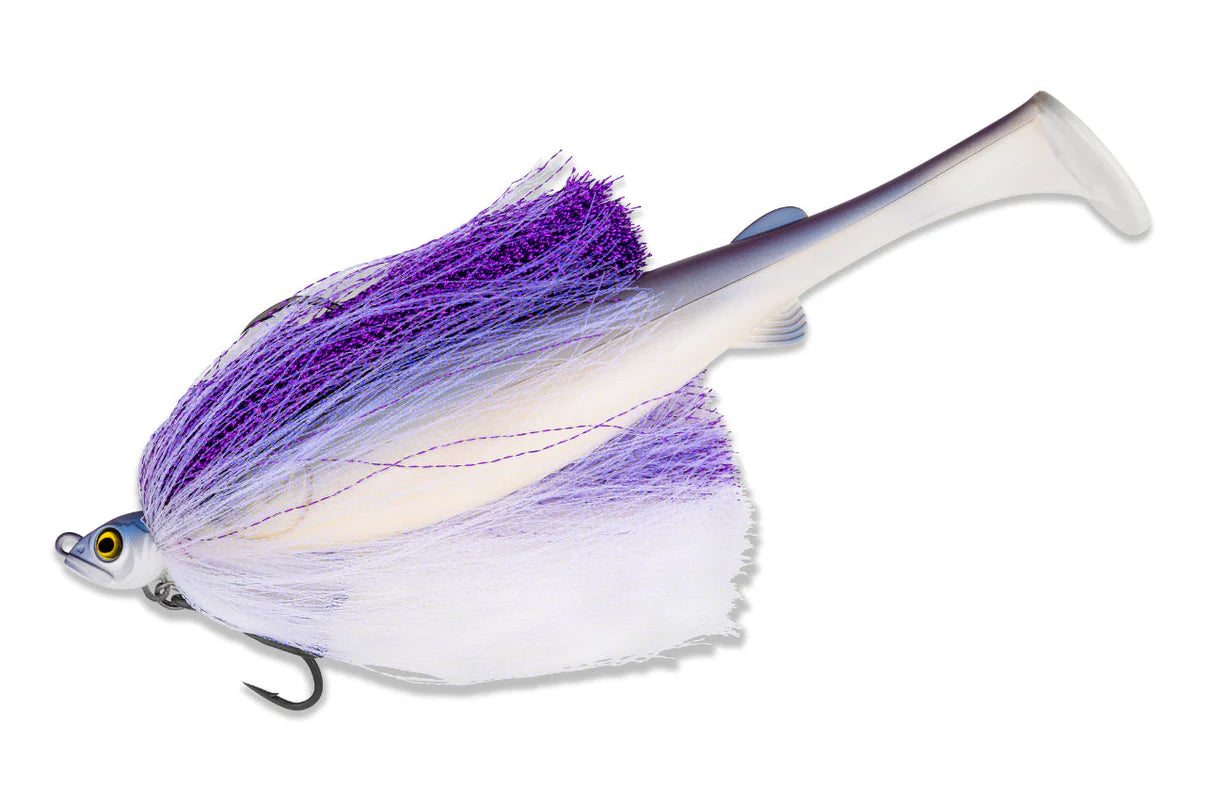 Spin Wright Fluffball Elite 220mm 1/2oz - PURPLE ALBURNO - Mansfield Hunting & Fishing - Products to prepare for Corona Virus