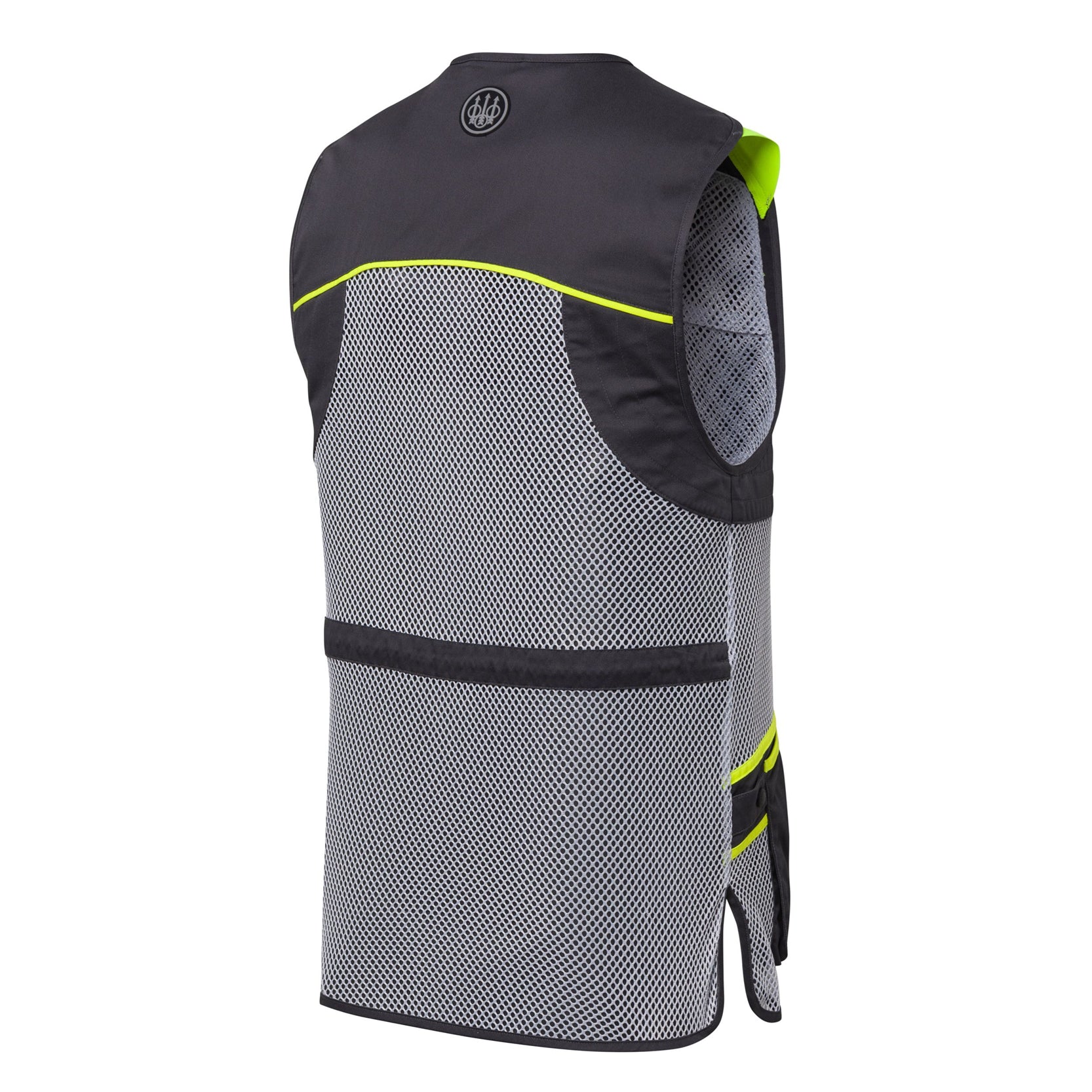 Beretta Full Mesh Shooting Vest (Ebony & Ice Grey) - - Mansfield Hunting & Fishing - Products to prepare for Corona Virus