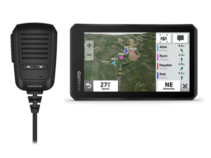 Garmin Tread 5.5 Inch Powersport Navigator with Group Ride Tracker - - Mansfield Hunting & Fishing - Products to prepare for Corona Virus