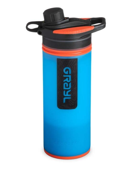 Grayl GeoPRESS - 710ml - BALI BLUE - Mansfield Hunting & Fishing - Products to prepare for Corona Virus